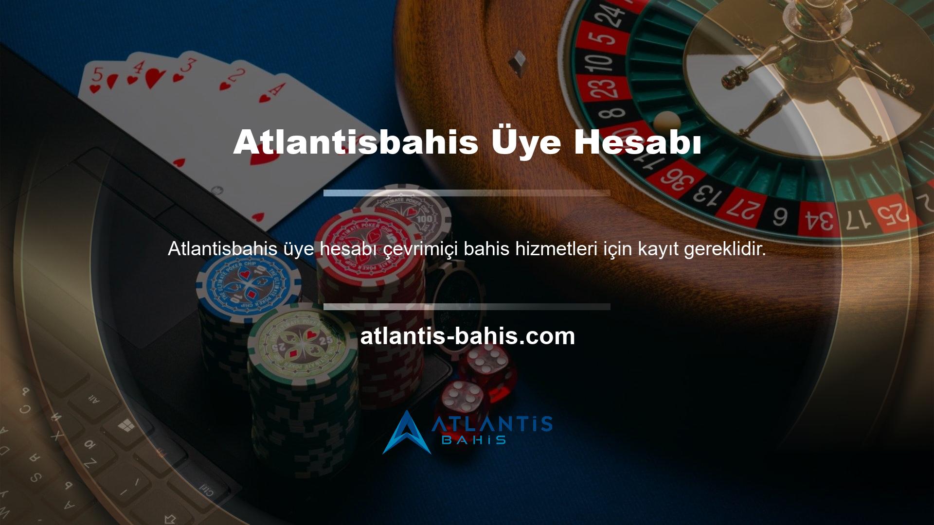 Atlantisbahis web sitesini ziyaret ederek üye olmayı tercih edenler, istedikleri üyelik hesabını oluşturmak için online üyelik formunu doldurabilirler