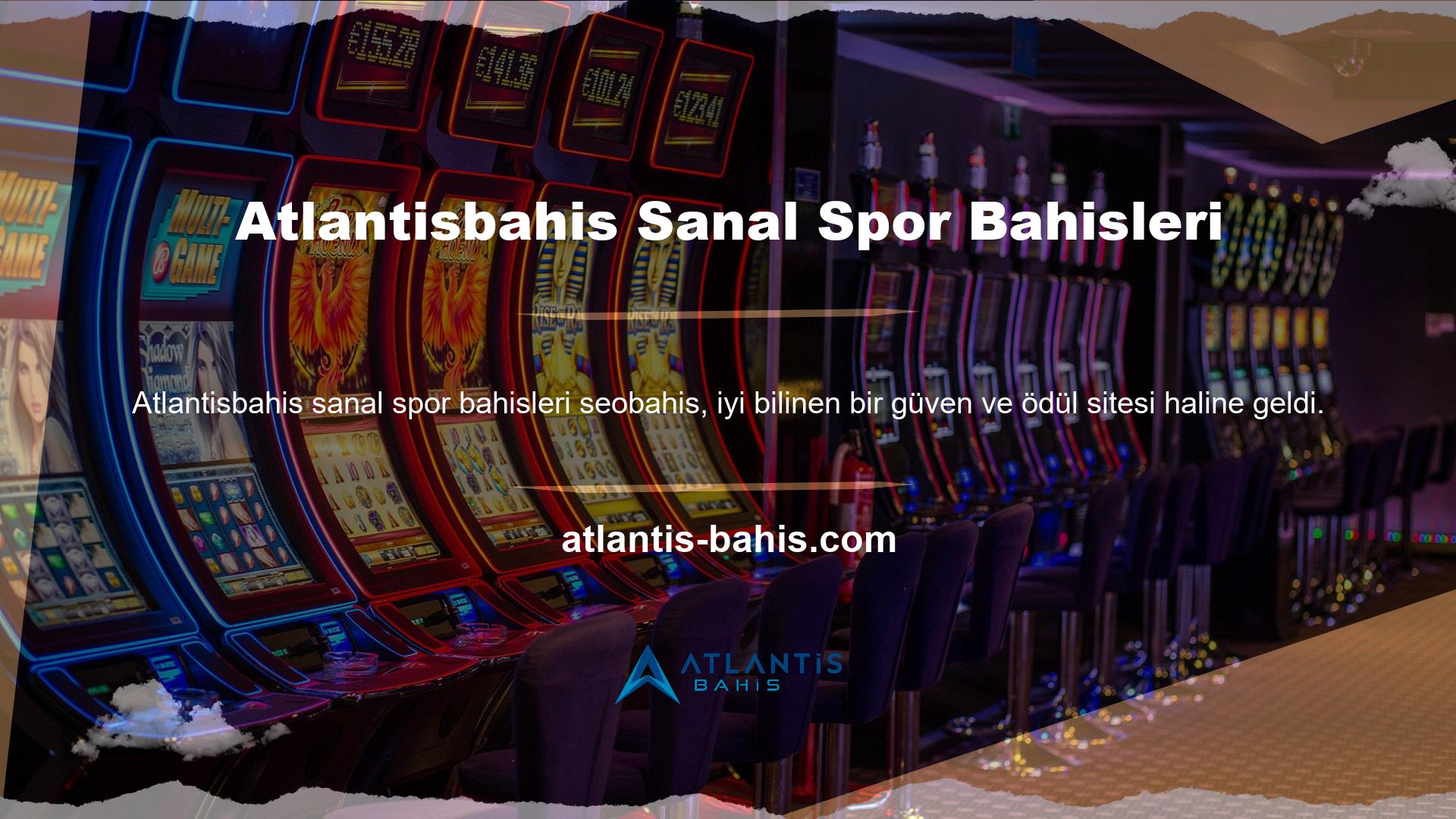 Çevrimiçi bir casino sanal bahis şirketi olan Atlantisbahis ve çok çeşitli bahis seçenekleri sunan Atlantisbahis web sitesi ile tanışın